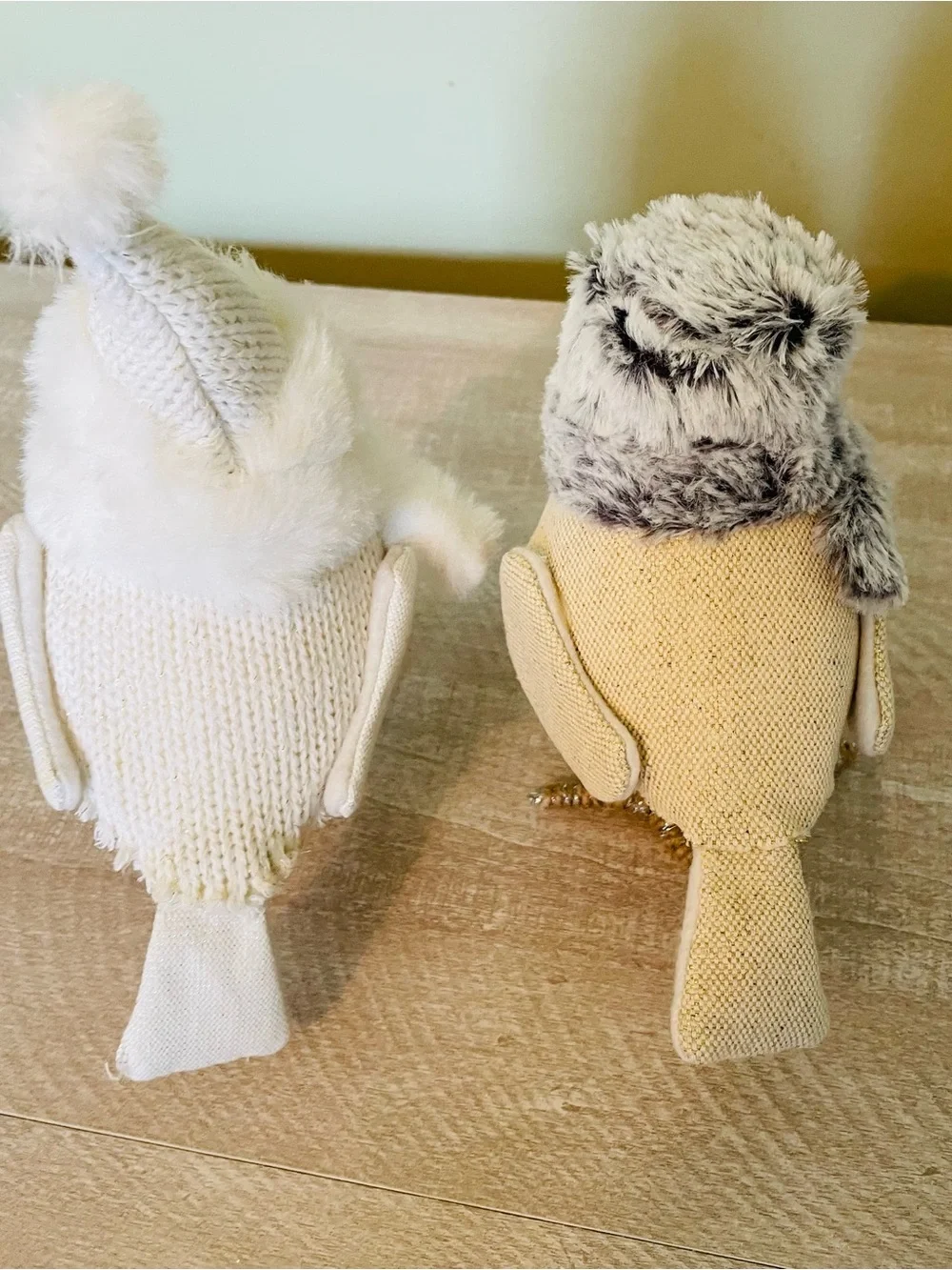 Target 2019 winter fabric bird friends Rue and Pepper holiday featherly pals